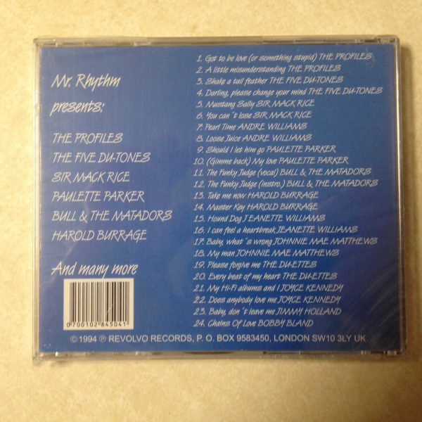 MR RHYTHM PRESENTS BRAND NEW CD - Image 3