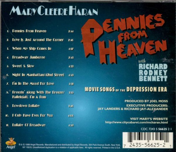Mary Cleere Haran - Pennies From Heaven - CD - Image 3