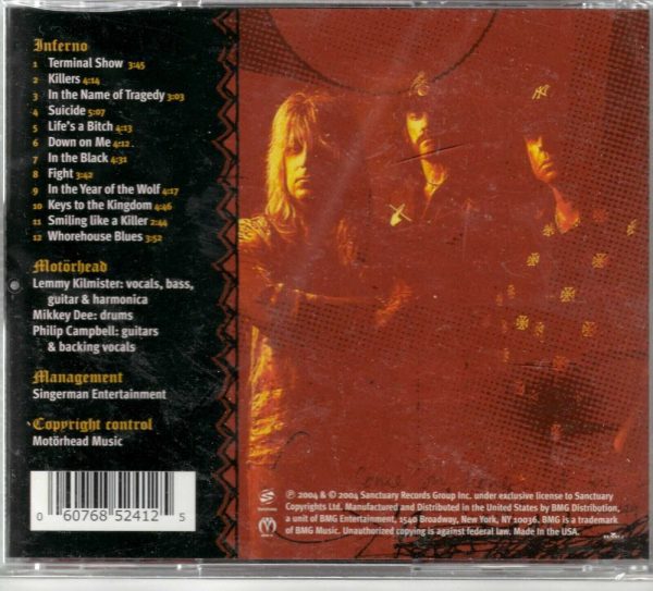 Motörhead - Inferno - CD - Brand New - Image 3