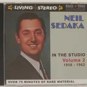 NEIL SEDAKA - IN THE STUDIO VOL 2 1958-62  CD     BRAND NEW
