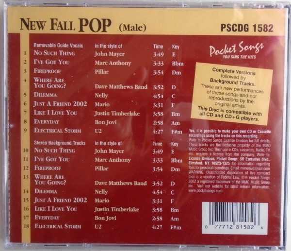 NEW FALL POP - CD - Male - BRAND New - Image 3