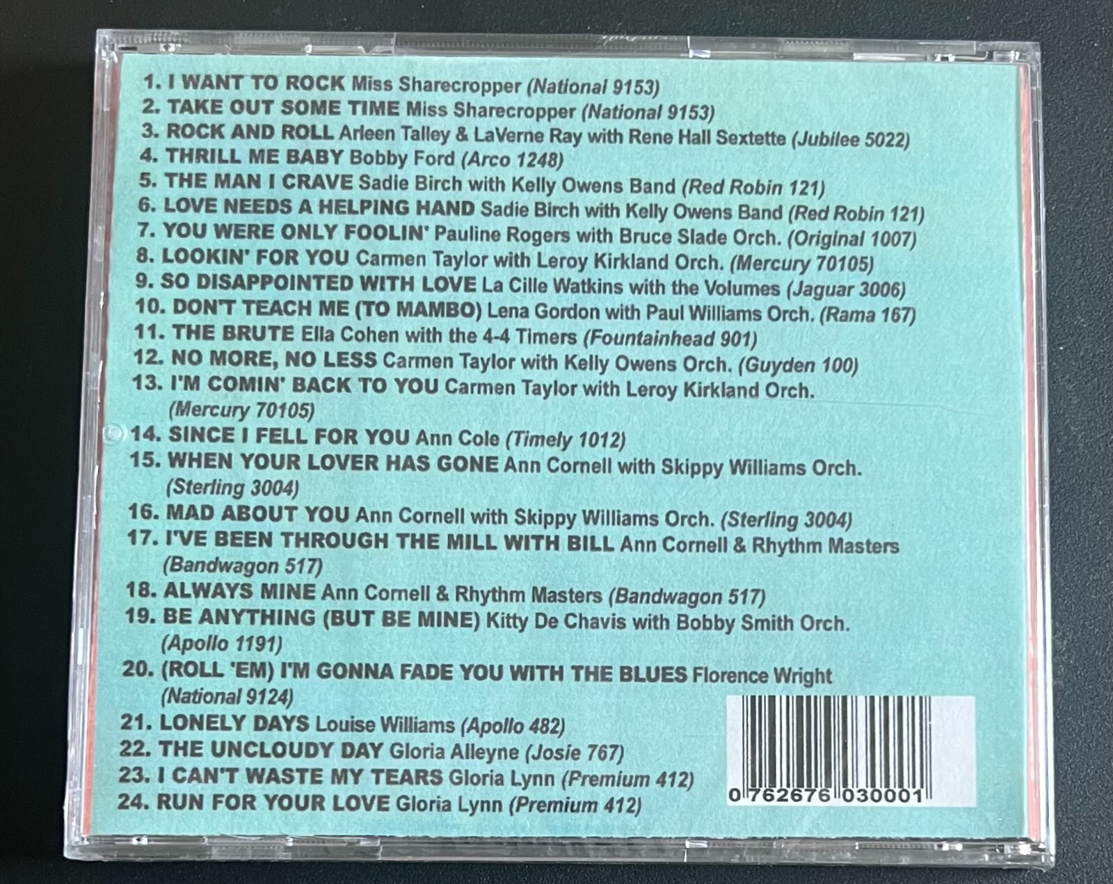 NEW YORK DIVAS - VOL 2 1947-1957 R&B IN THE APPLE - CD BRAND NEW - Image 3
