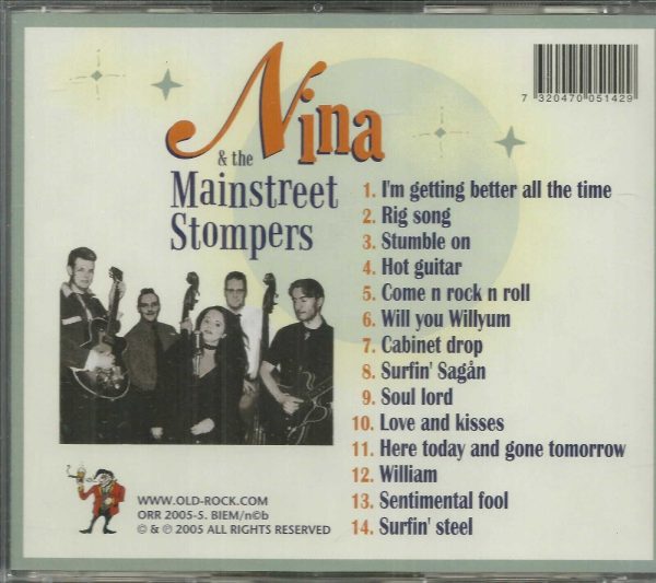 NINA AND THE MAINSTREET STOMPERS - STUMBLE ON! - CD - BRAND NEW - Image 3