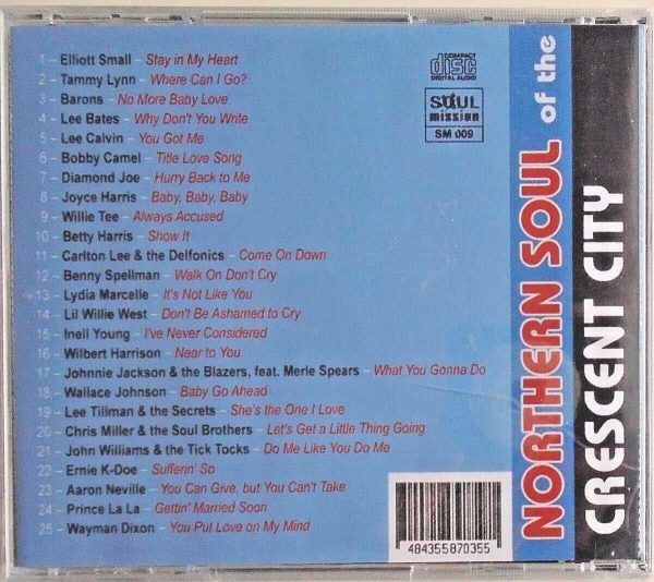 NORTHERN SOUL OF THE CRESCENT CITY - CD - Brand new - Image 3