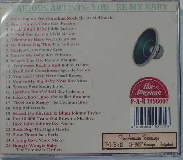 PAN AMERICAN - YOU'RE MY BABY   CD     BRAND NEW - Image 3
