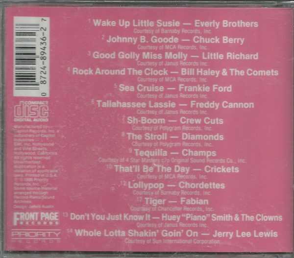 PARTYTIME 50s - CD - Baby Boomer's Best - BRAND NEW - Image 3