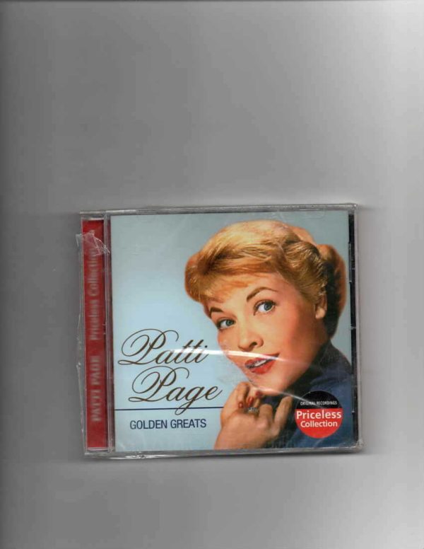 PATTI PAGE - GOLDEN GREATS -BRAND NEW CD