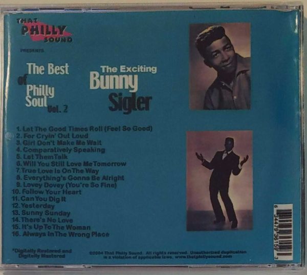PHILLY SOUND - BEST OF PHILLY SOUL VOL 2 BUNNY SIGLER   CD     BRAND NEW - Image 3
