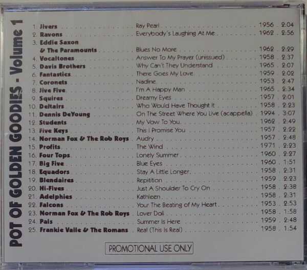 POT OF GOLDEN GOODIES VOL 1   CD     BRAND NEW - Image 3