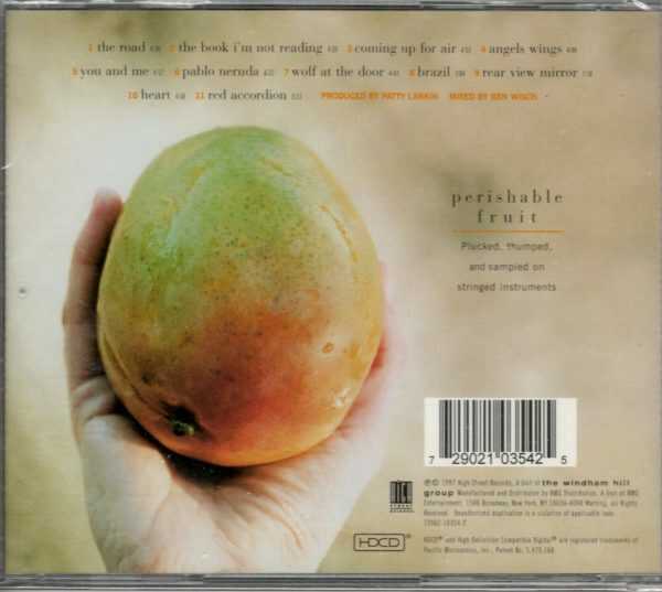 Patty Larkin - Perishable Fruit - CD - Brand New