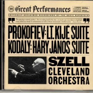 Prokofiev: Lt Kije Suite / Szell - Kodaly: Hary Janos Suite CD