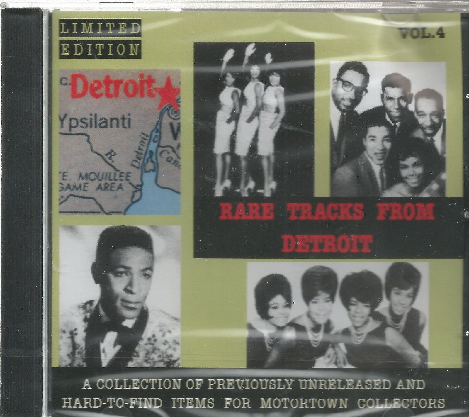 RARE TRACKS FROM DETROIT - CD - Vol. 4 - BRAND NEW