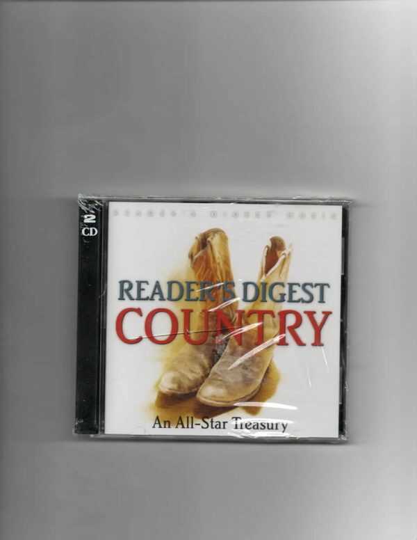 READERS DIGEST COUNTRY - AN ALL-STAR TREASURY-BRAND NEW CD
