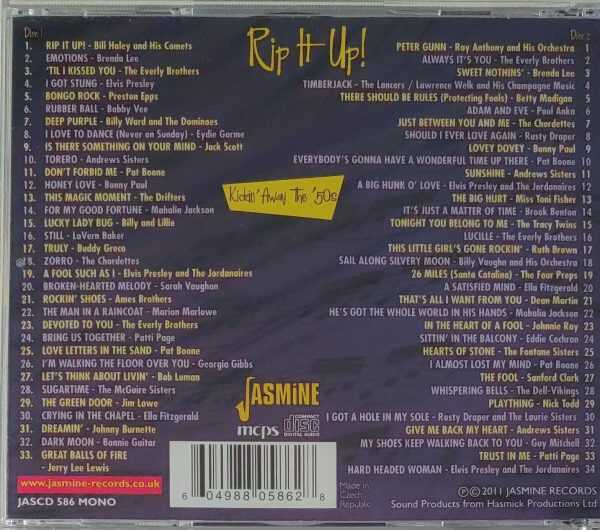 RIP IT UP - KICKIN' AWAY THE 50'S   CD     BRAND NEW - Image 3