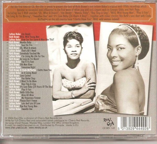 RUTH BROWN & LAVERN BAKER - Wild, Wild Women - CD - BRAND NEW - Image 3
