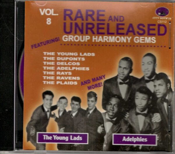 Rare And Unreleased Group Harmony Gems Vol 8 - CD  BRAND NEW