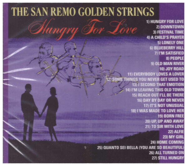 SAN REMO GOLDEN STRINGS CD  - HUNGRY FOR LOVE   Brand New  Marginal Label - Image 3
