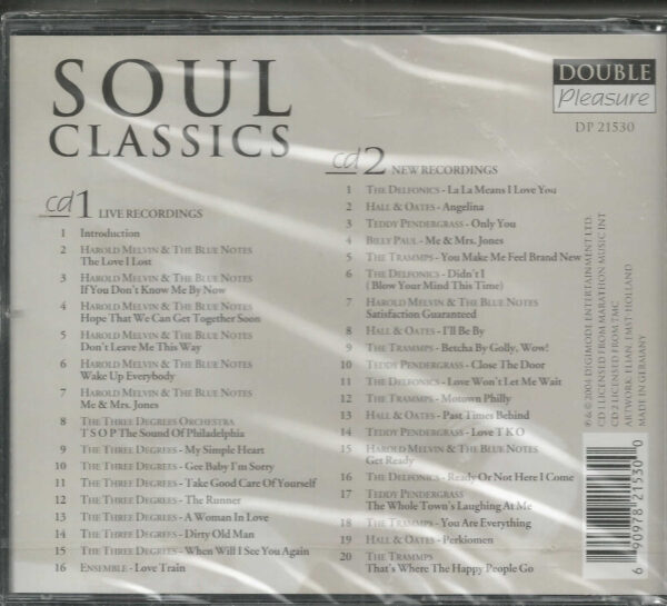 SOUL CLASSICS CD  - Sound of Philadelphia   2 Discs   Brand New   36 Tracks - Image 3