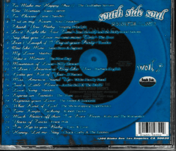 SOUTH SIDE SOUL - VOL 7 CD - BRAND NEW - Image 3