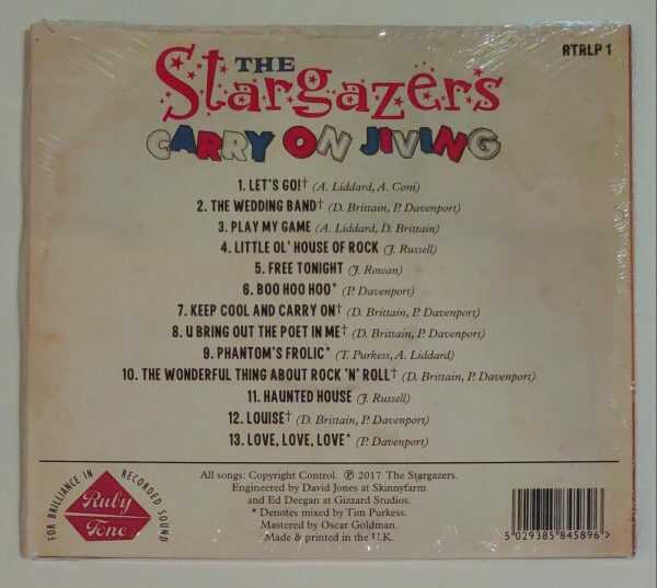 STARGAZERS - CARRY ON JIVIN   MLPS     BRAND NEW - Image 3