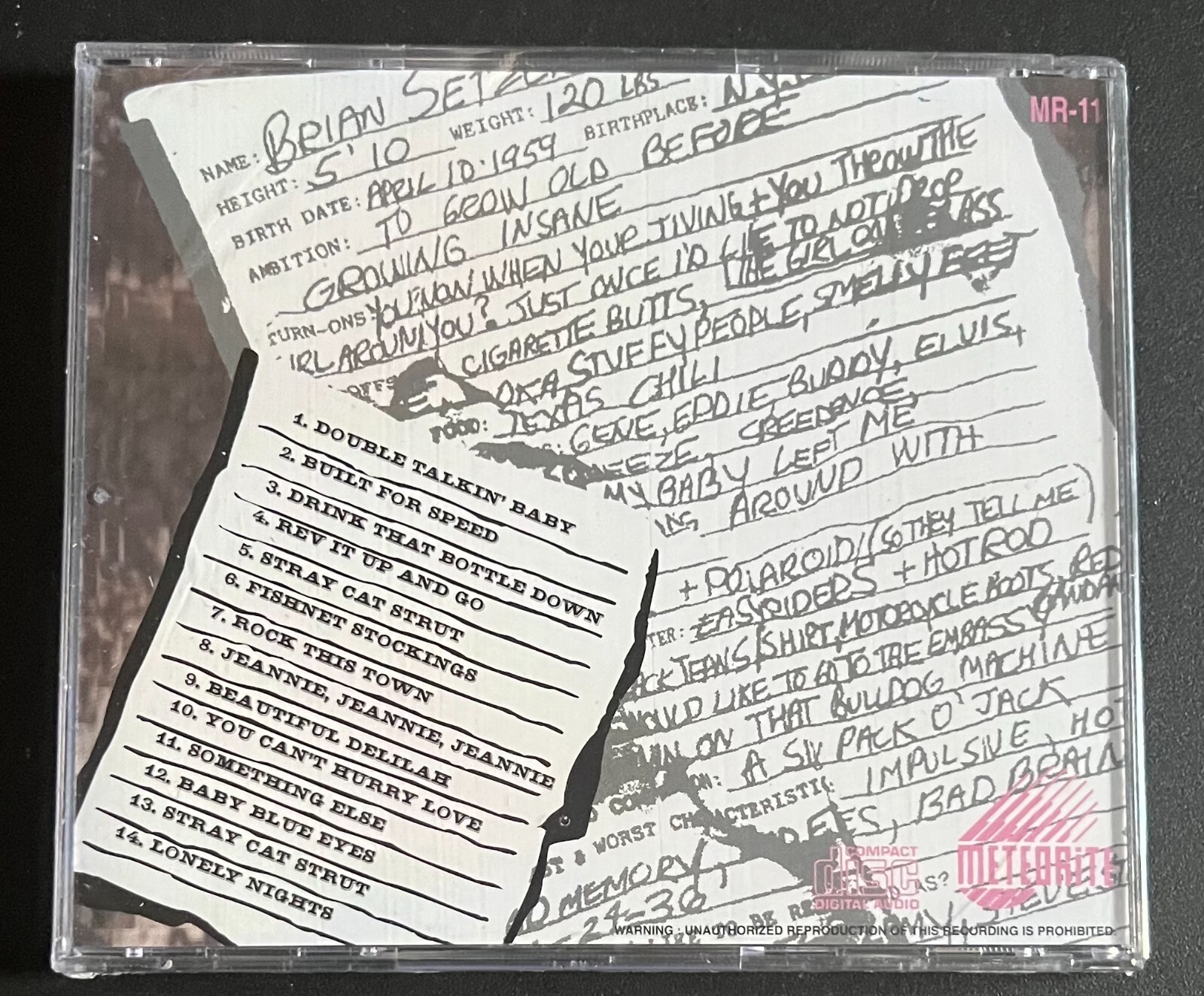 STRAY CATS - YOU CAN'T HURRY LOVE - CD BRAND NEW - Image 3