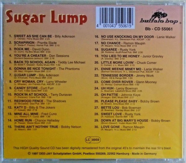 SUGAR LUMP - CD - Brand New - Image 3