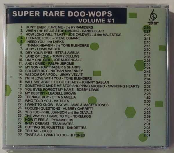 SUPER RARE DOO WOPS - VOL 2   CD     BRAND NEW - Image 3