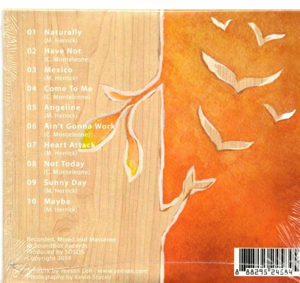 Sosos - Naturally - CD - Brand New! - Image 3