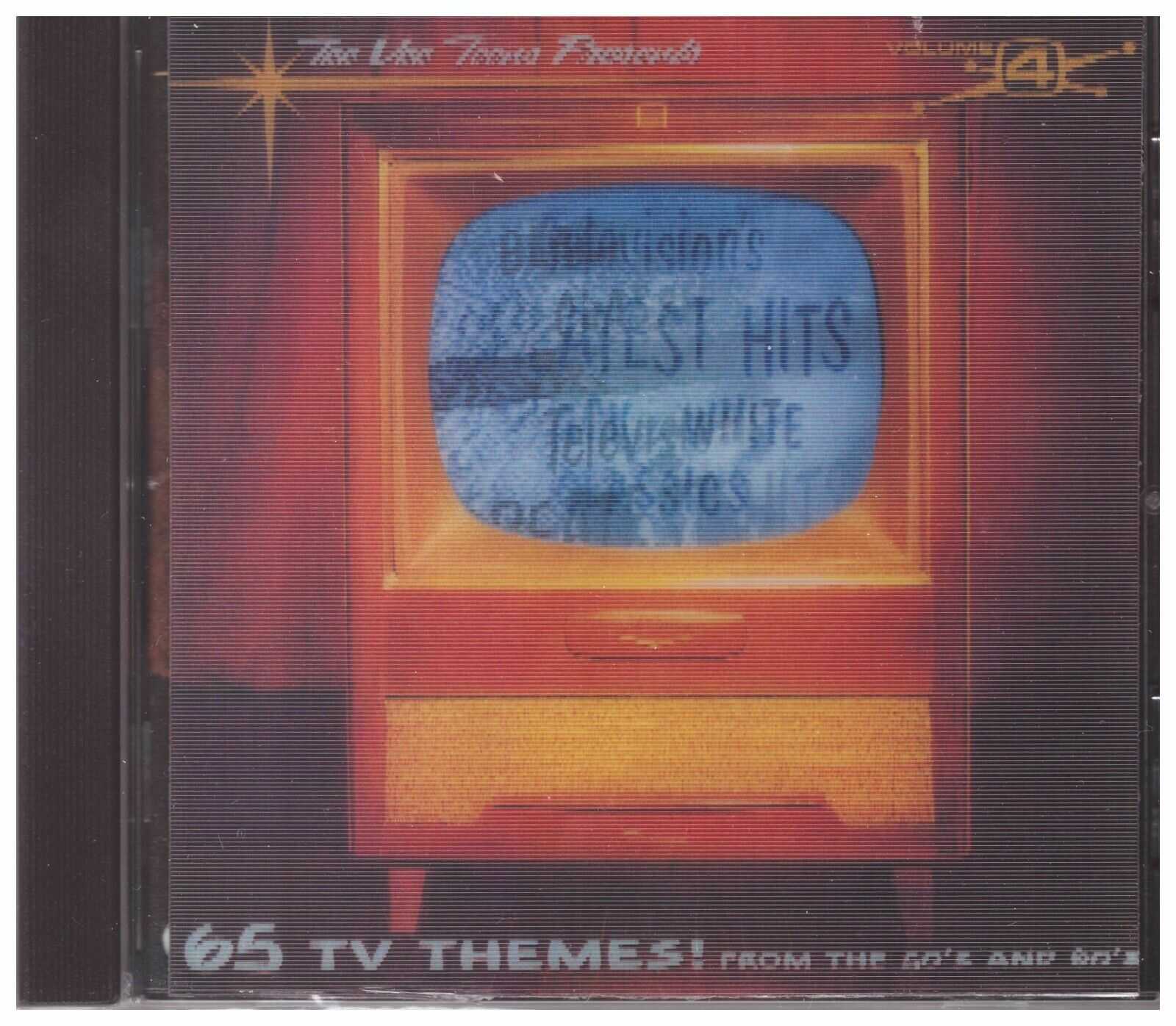 TELEVISION'S GREATEST HITS CD - VOL 4 BRAND NEW BLACK AND WHITE CLASSICS