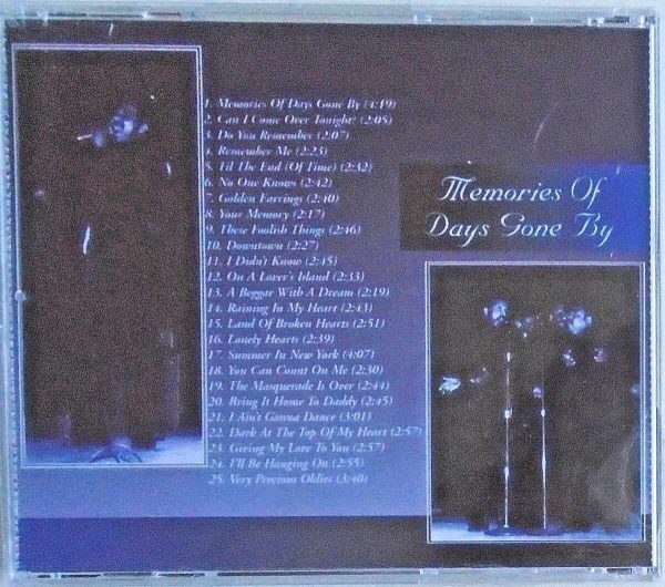 THE 5 SATINS - CD - Memories Of Days Gone By - BRAND NEW - Image 3