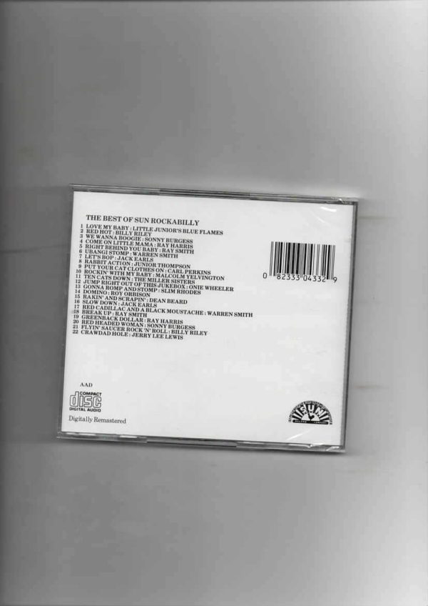 THE BEST OF SUN ROCKABILLY - BEST OF-BRAND NEW CD - Image 3
