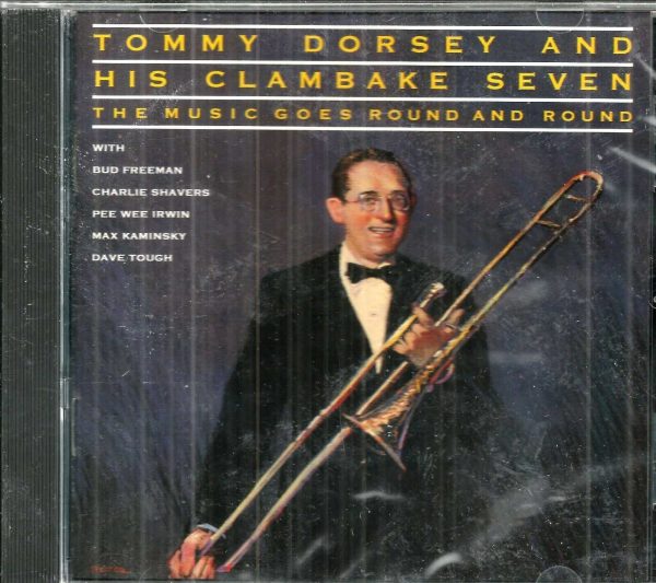 TOMMY DORSEY and HIS CLAMBAKE SEVEN CD - Round and Round - BRAND NEW
