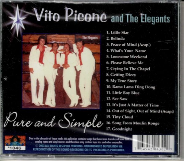The Elegants - Pure & Simple - CD - Image 3