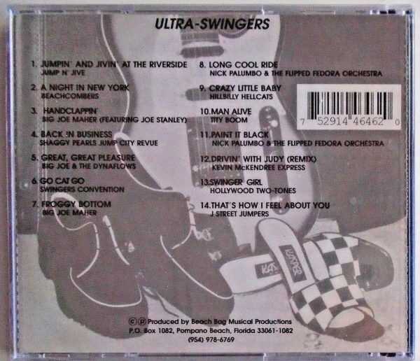 ULTRA SWINGERS - CD - Swingin' Like Crazy - BRAND NEW - Image 3