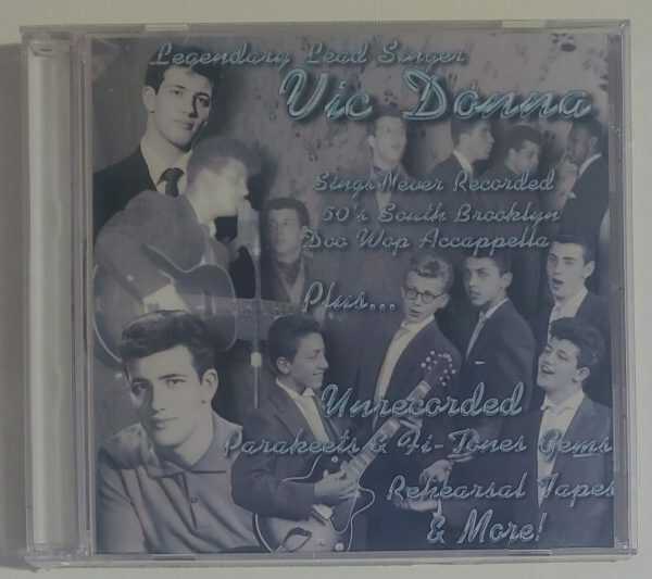 VIC DONNA - LEGENDARY LEAD SINGER   CD BRAND NEW