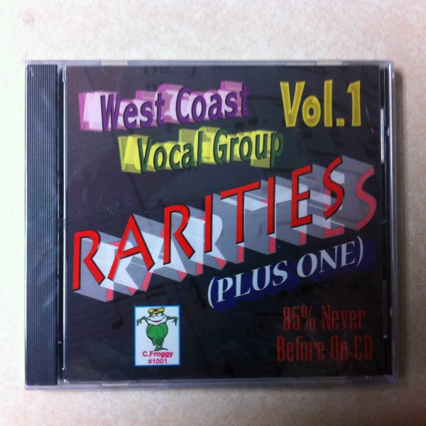 West Coast Vocal Group Rarities (Plus One) CD - Vol. 1   Brand New