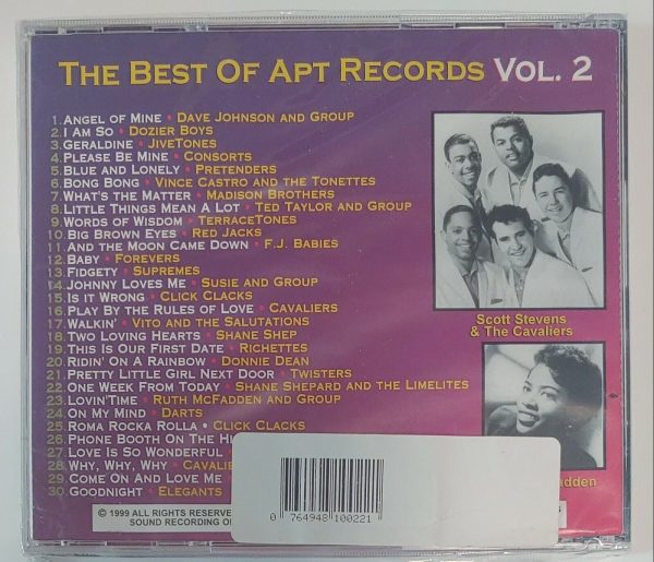 APT RECORDS - BEST OF  VOL 2   CD     BRAND NEW - Image 3