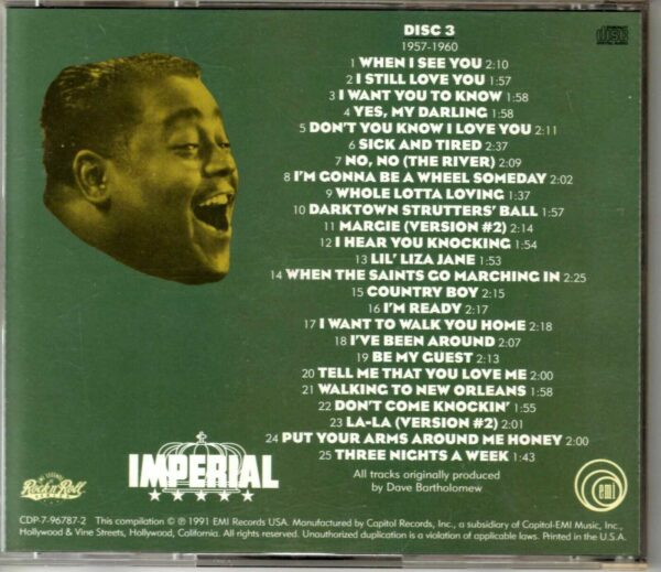 Antoine "Fats" Domino - 1957-1960 - Disc 3 - CD - Image 3