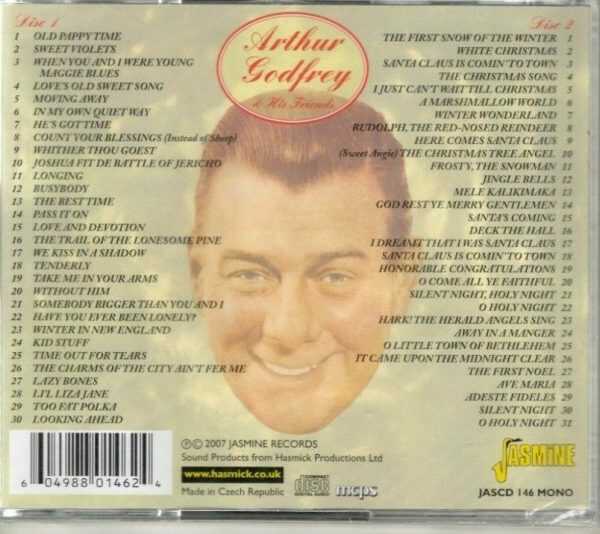 Arthur Godfrey and His Friends by Arthur Godfrey- CD - Image 3