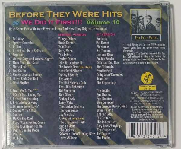 BEFORE THEY WERE HITS -  VOL 10   CD     BRAND NEW - Image 3