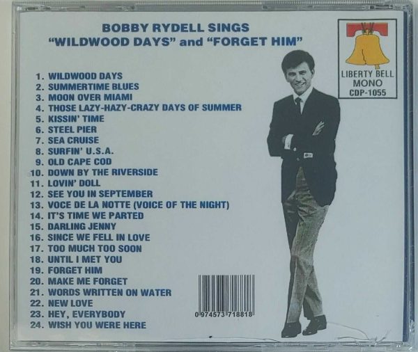 BOBBY RYDELL - WILDWOOD DAYS / FORGET HIM   CD     BRAND NEW - Image 3