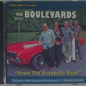BOULEVARDS - DOWN THE ACAPPELLA ROAD   CD     BRAND NEW
