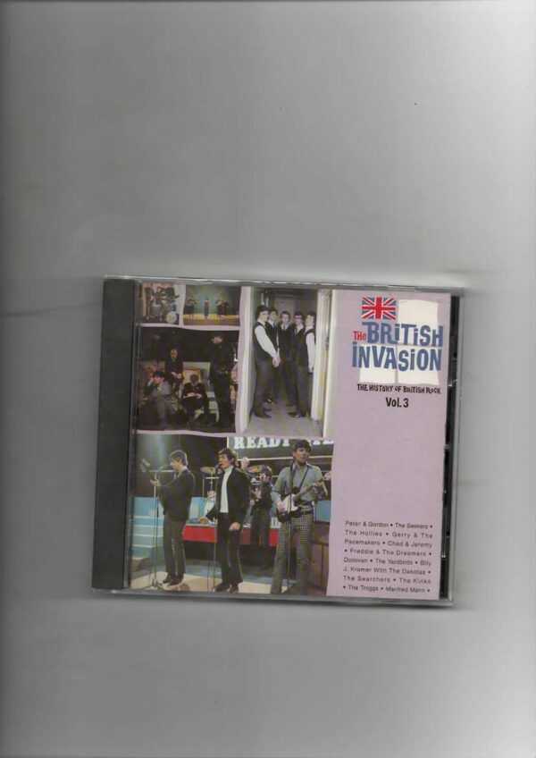 BRITISH INVASION HISTORY OF BRITISH ROCK VOL 3-BRAND NEW CD