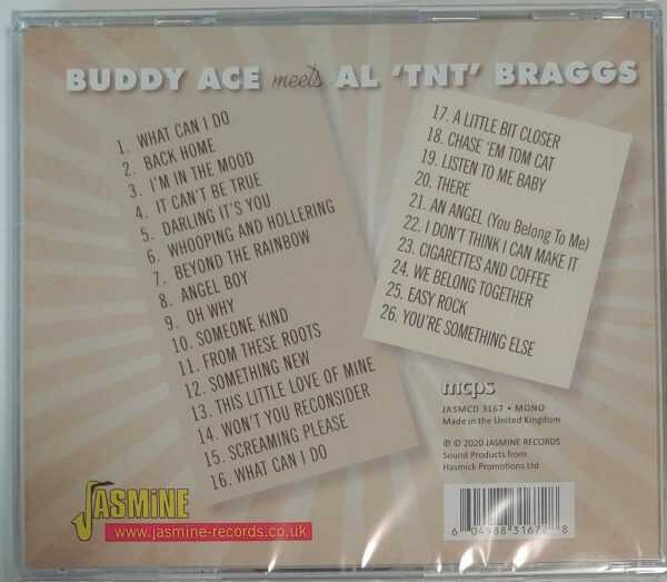 BUDDY ACE MEETS AL 'TNT' BRAGGS   CD     BRAND NEW - Image 3
