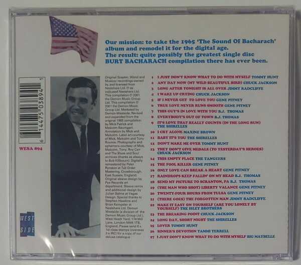 BURT BACHARACH -  THE SOUND OF   CD     BRAND NEW - Image 3