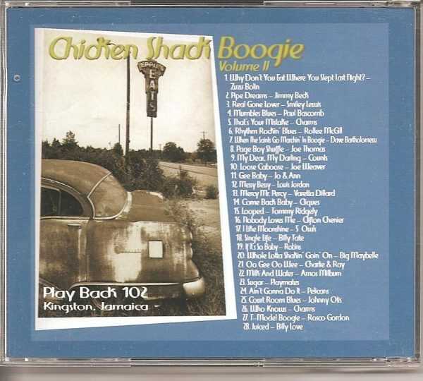 CHICKEN SHACK BOOGIE - CD - Volume ll - BRAND NEW - Image 3