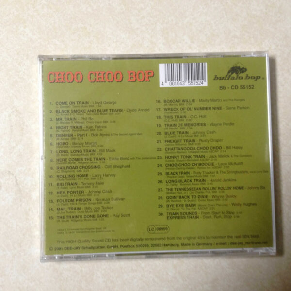 CHOO CHOO BOP - BRAND NEW CD - Image 3