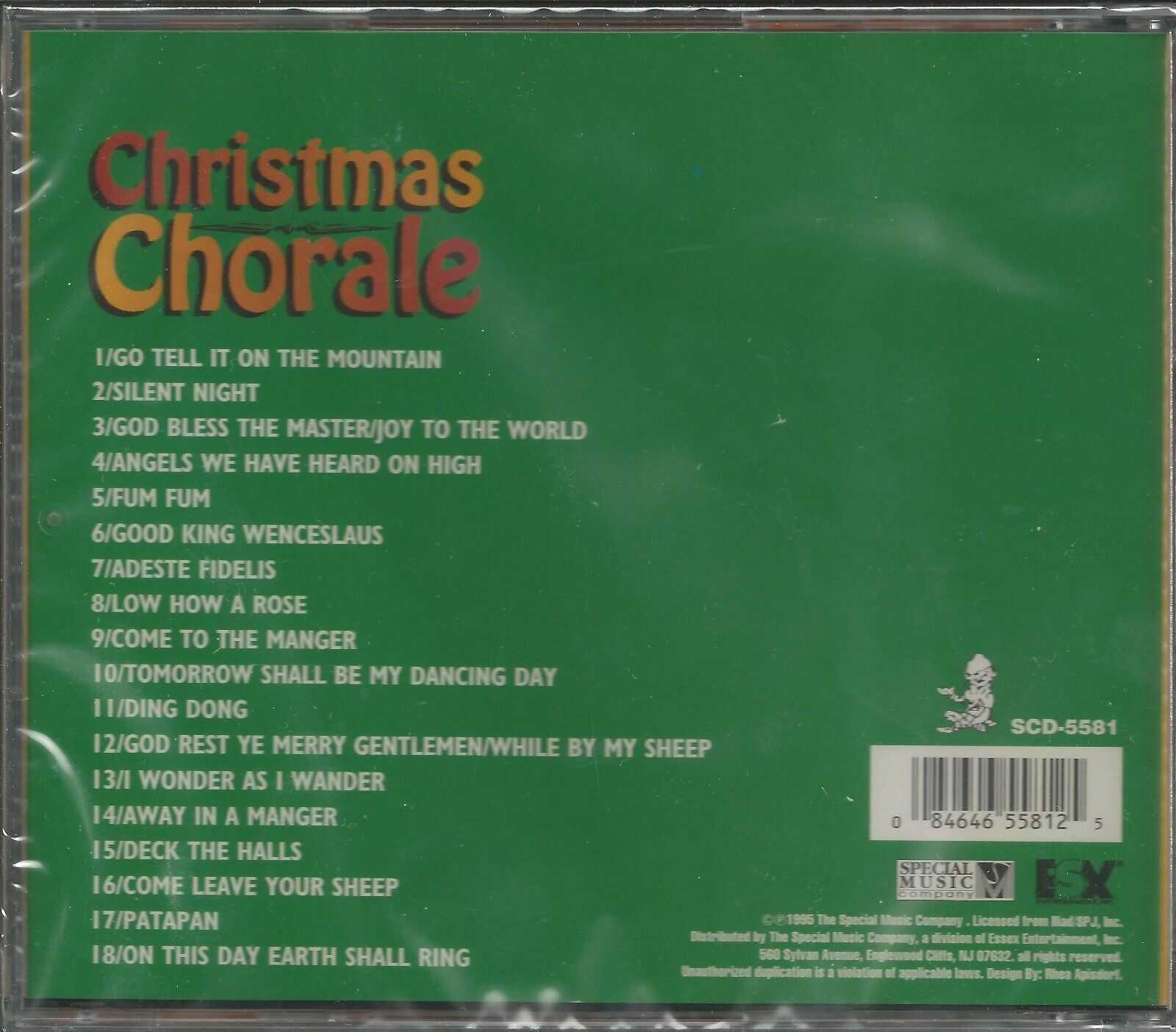 CHRISTMAS CHORALE - CD - 18 Tracks - BRAND NEW - Image 3