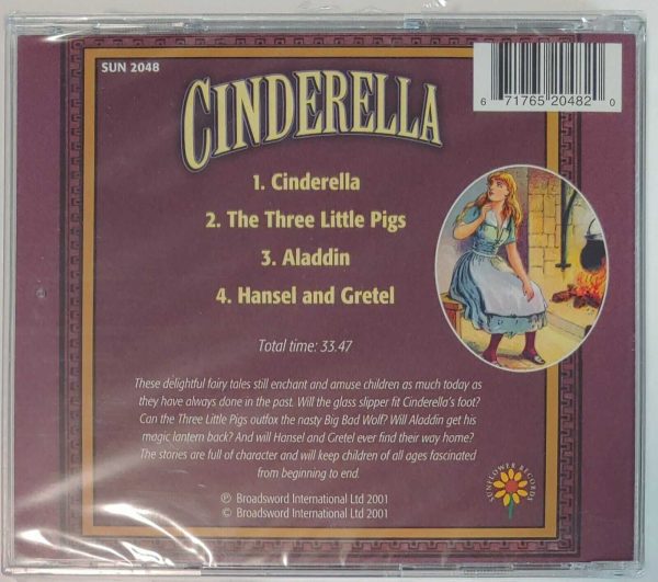 CINDERELLA AND THREE OTHER STORIES   CD  BRAND NEW - Image 3