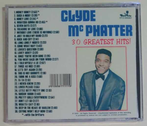 CLYDE MCPHATTER - 30 ORIGINAL HITS   CD     BRAND NEW - Image 3